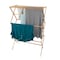 Hastings Home Bamboo Clothes Drying Rack, Collapsible and Compact for Indoor/Outdoor, for Hanging and Air-Drying 566274YDW - alternate 1
